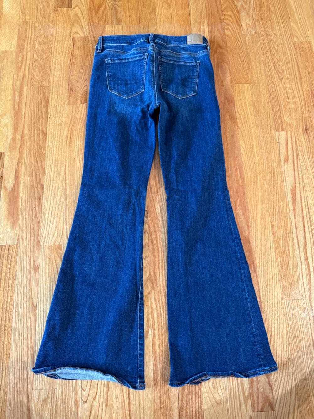 American Eagle Outfitters Next Level Low-Rise Flare Jeans - Picture 2 of 3
